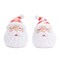 Melrose Christmas Santa Salt and Pepper Shakers - 3.5" - White and Red - Set of 2